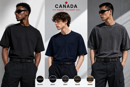CANADA Coast To Coast Utility Belt | Adjustable Outdoor Web Belt