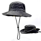 INTO TRUE NORTH - Washed Cotton Outdoor Side Snap Boonie Hat