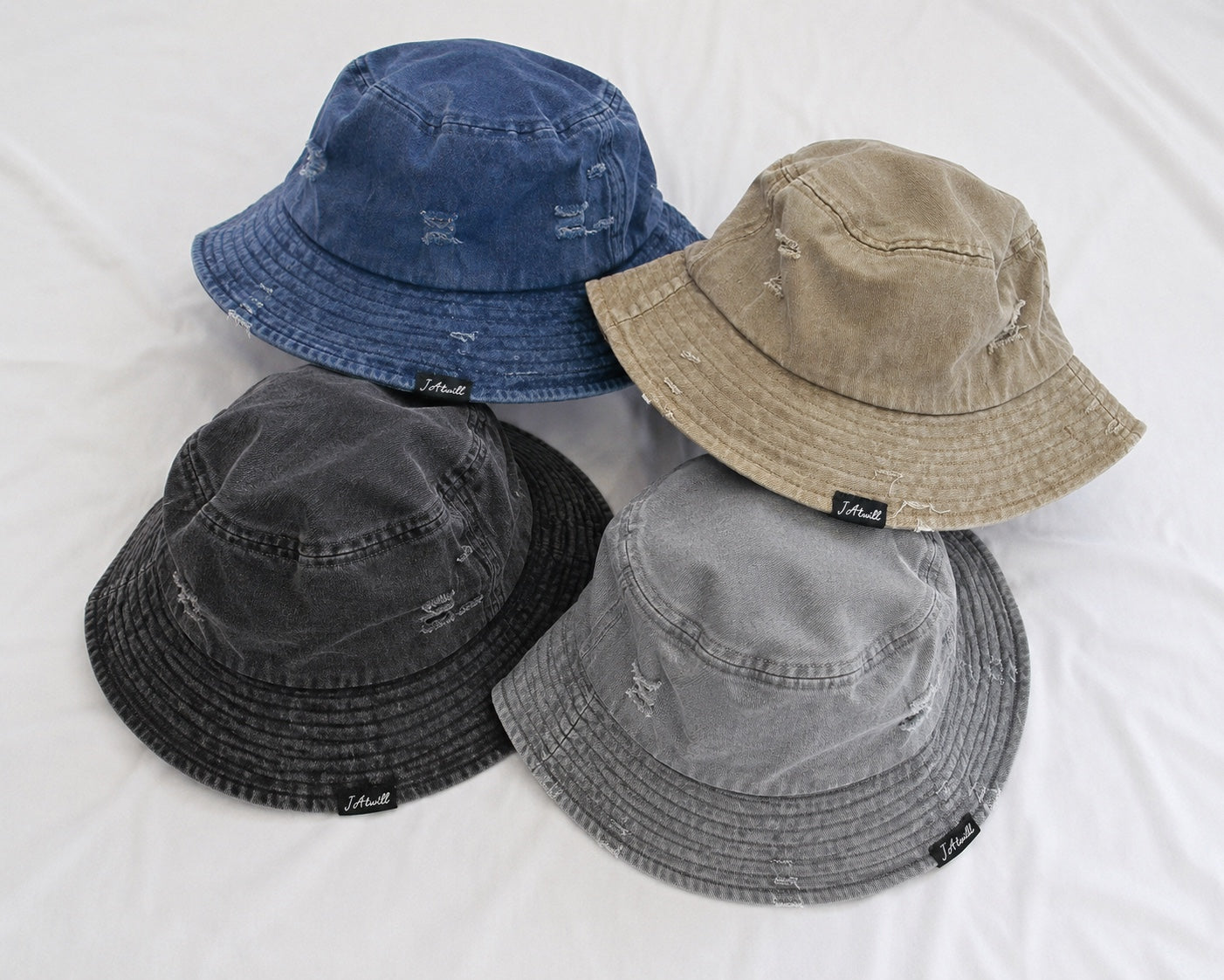 Weathered Terrain Bucket Hat | Washed Cotton Outdoor Hat