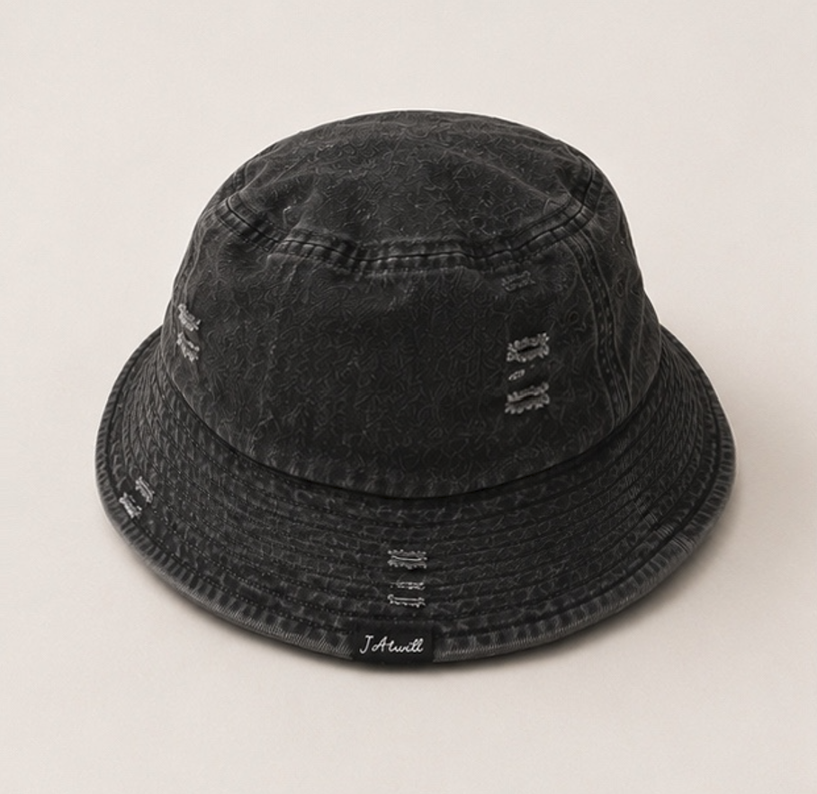 Weathered Terrain Bucket Hat | Washed Cotton Outdoor Hat