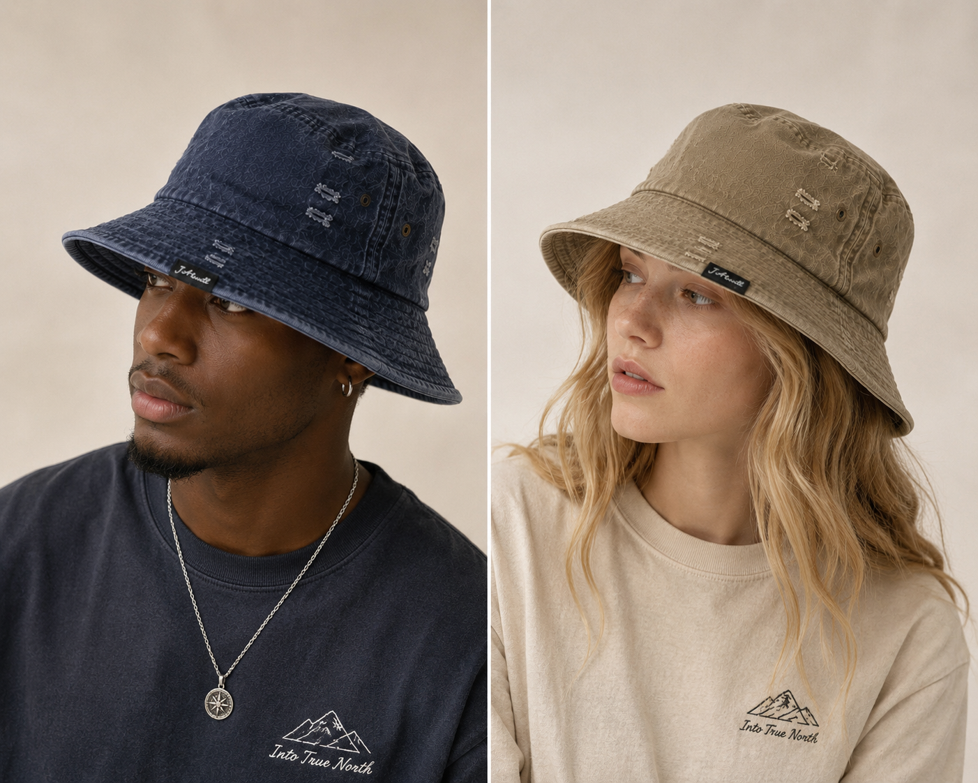 Weathered Terrain Bucket Hat | Washed Cotton Outdoor Hat