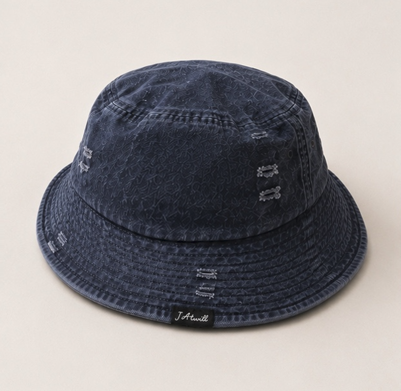 Weathered Terrain Bucket Hat | Washed Cotton Outdoor Hat