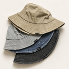 Weathered Terrain Bucket Hat | Washed Cotton Outdoor Hat