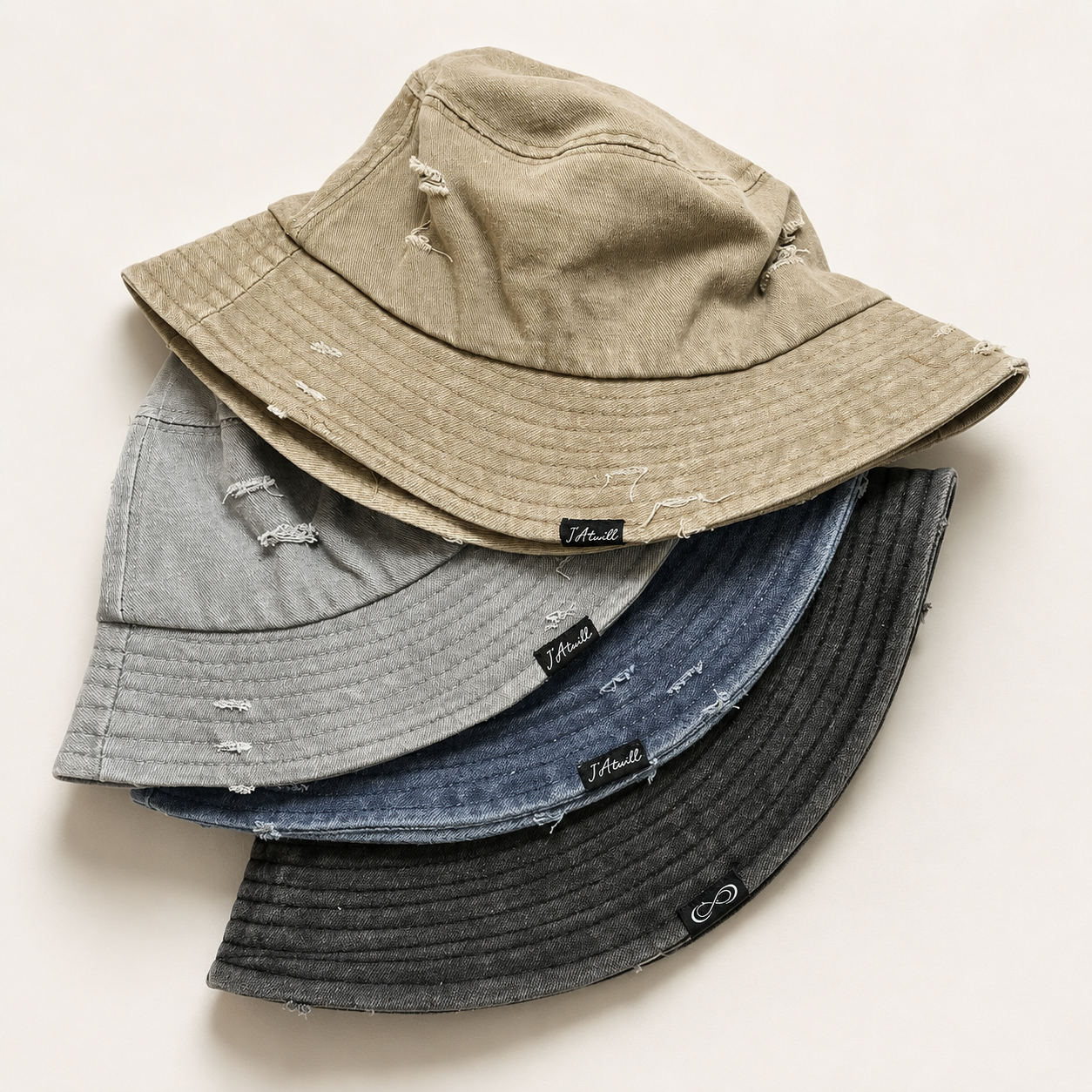 Weathered Terrain Bucket Hat | Washed Cotton Outdoor Hat