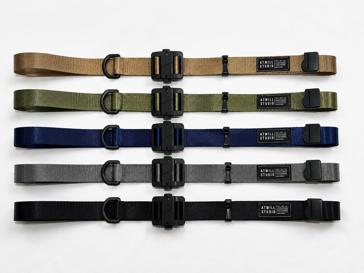 ATWILL | Transit Utility Adjustable Quick-Release Polyester Web Belt