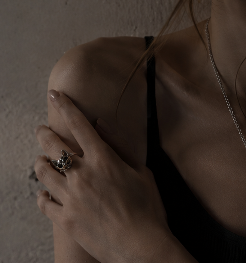 Iron Companion | French Bulldog Adjustable Ring