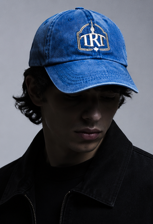 Vintage Toronto Washed Cotton Baseball Cap - TRT Dad Hat