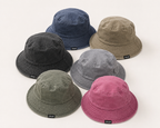 Washed Terrain Bucket Hat | Garment Dyed Cotton Bucket Hat