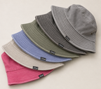 Washed Terrain Bucket Hat | Garment Dyed Cotton Bucket Hat