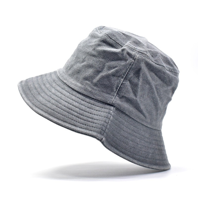 Washed Terrain Bucket Hat | Garment Dyed Cotton Bucket Hat