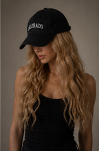 Cap Wig with Loose Water Curl Mermaid Wave | Colorado Baseball Black Cap Edition